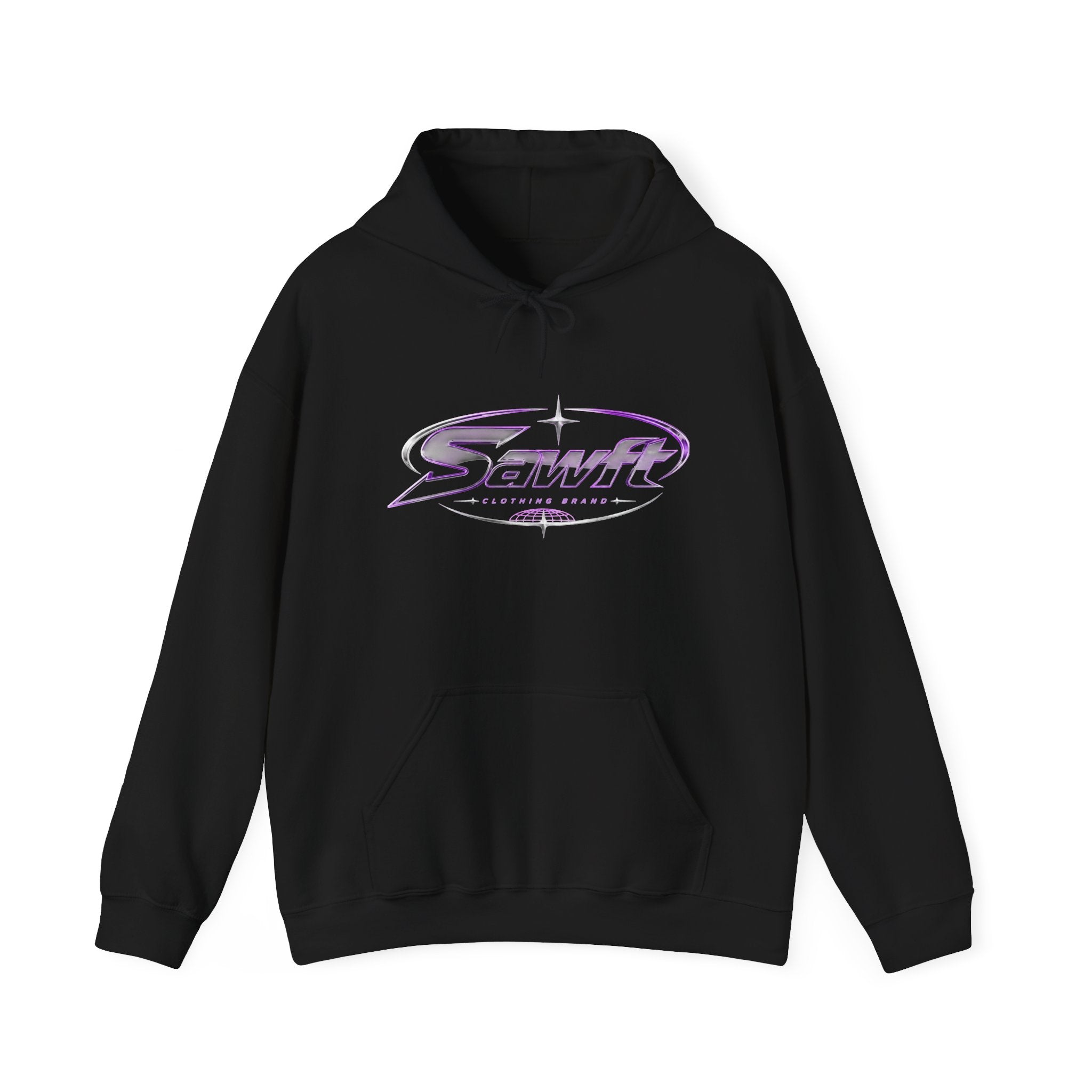 SAWFT Purple Logo Hoodie