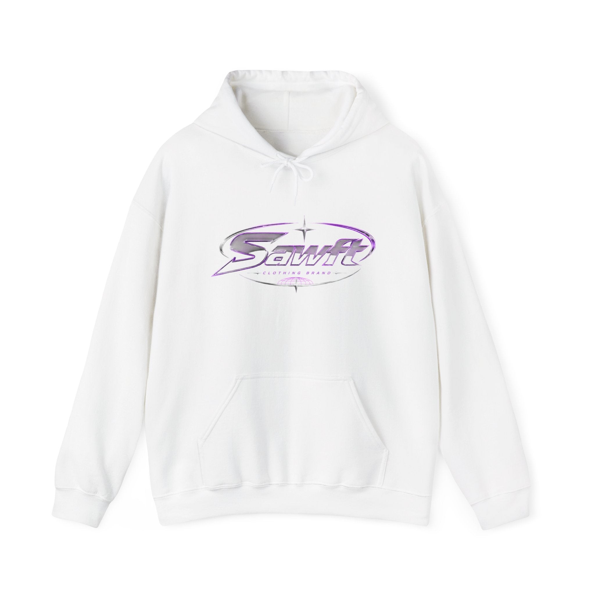 SAWFT Purple Logo Hoodie