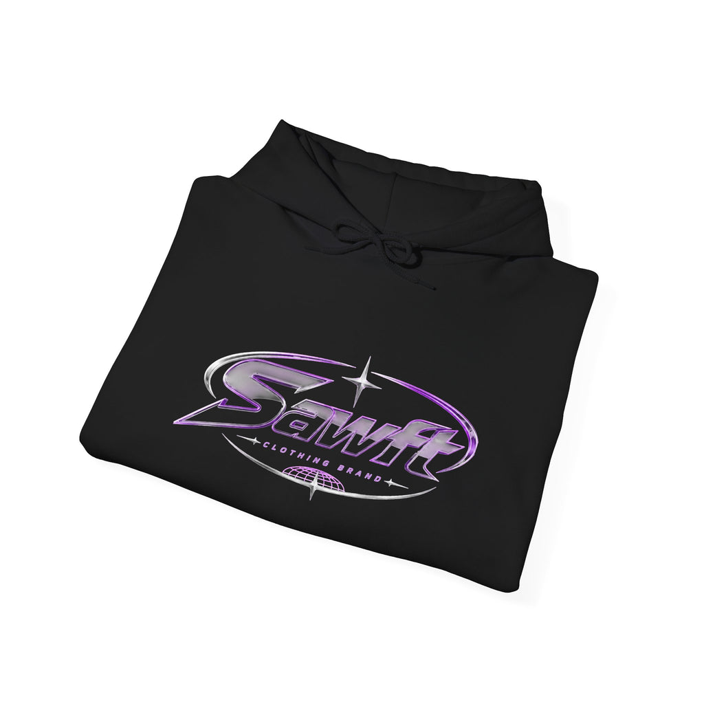 SAWFT Purple Logo Hoodie