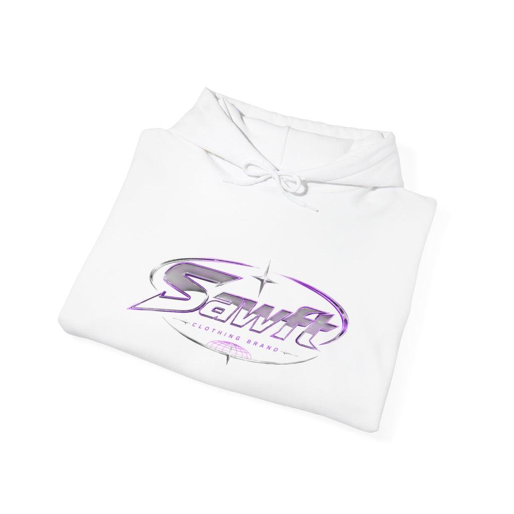 SAWFT Purple Logo Hoodie