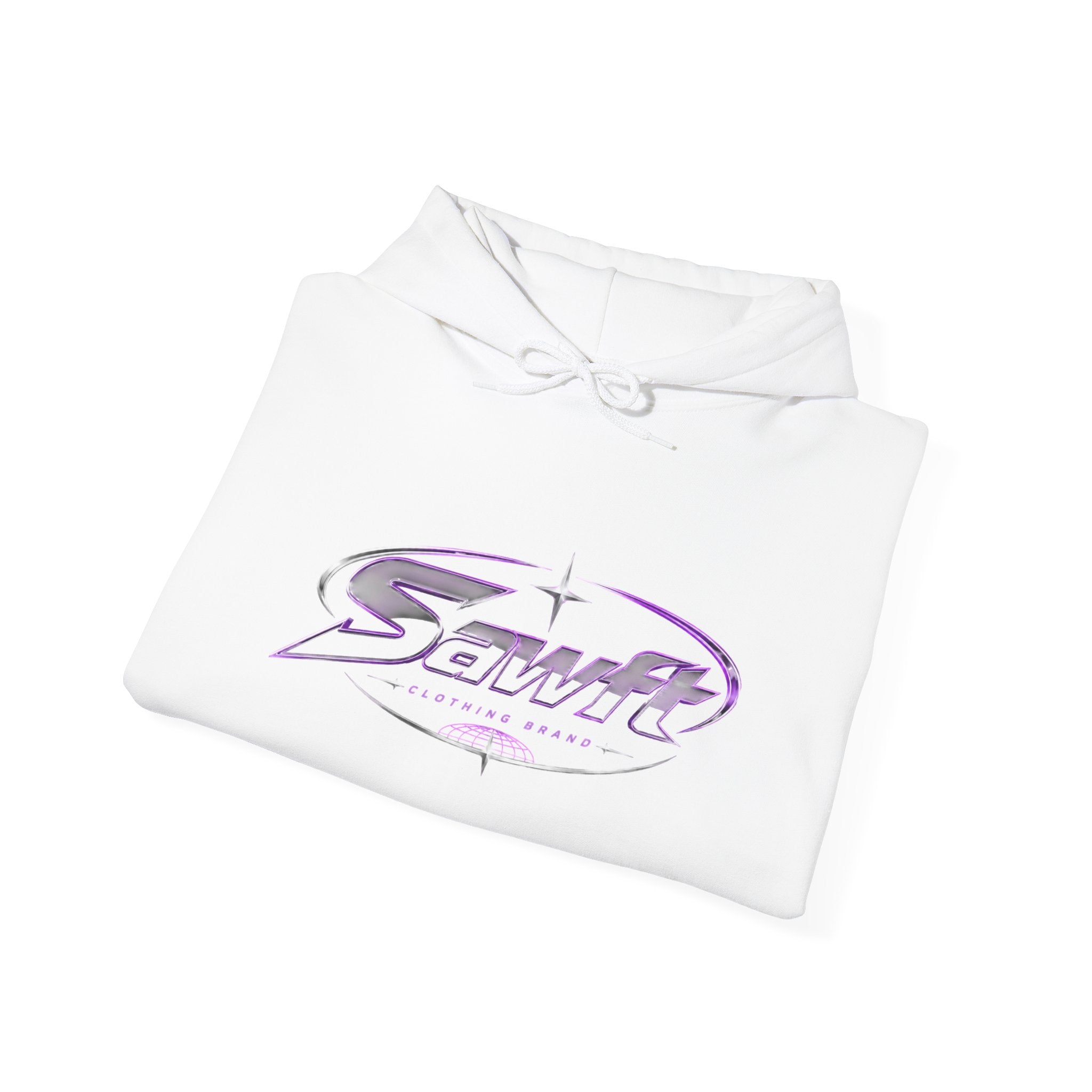 SAWFT Purple Logo Hoodie