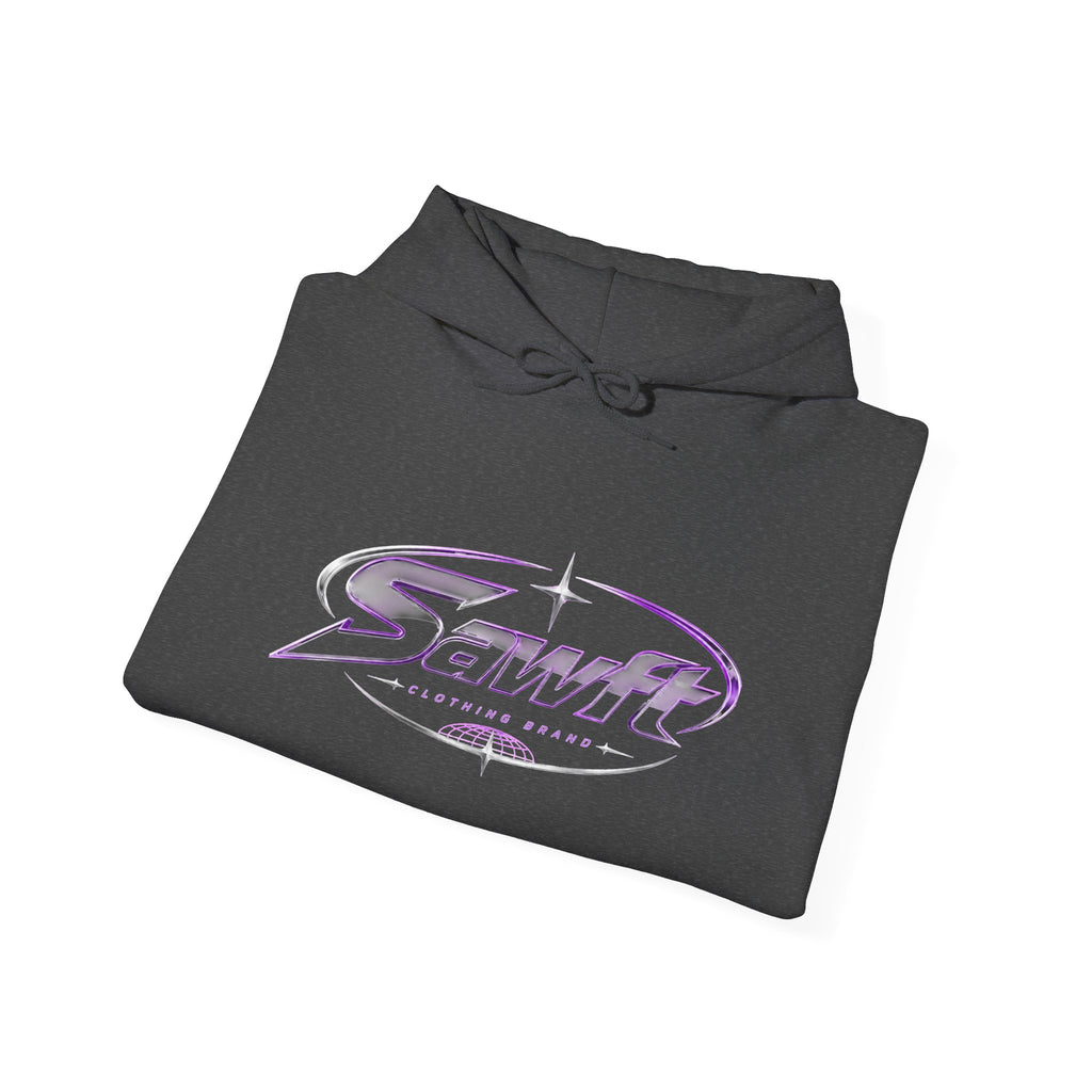 SAWFT Purple Logo Hoodie