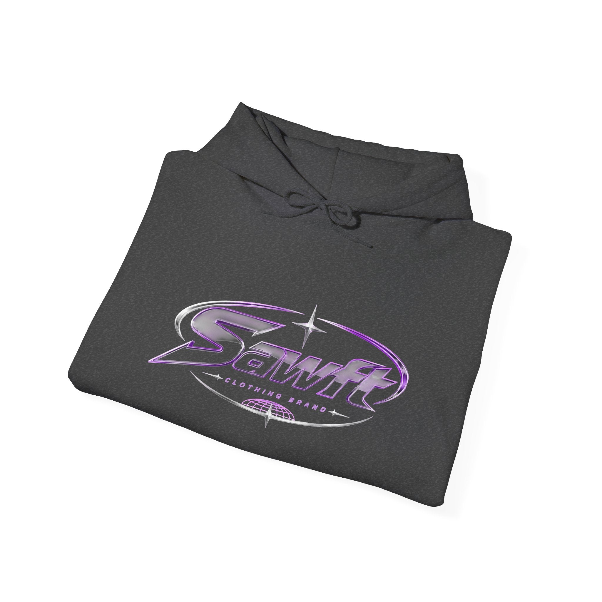 SAWFT Purple Logo Hoodie